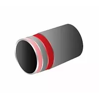 Труба ВУС-2 двухслойная стальная электросварная d820х10,0 ГОСТ 9.602-2005