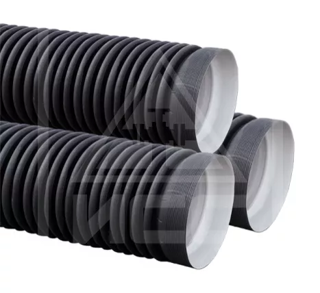 Труба Plast-R гофрированная с раструбом OD340 SN6 - SN7