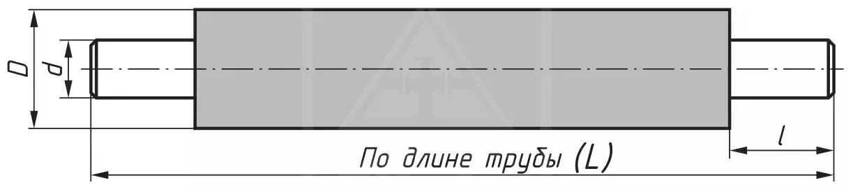 Труба эсв(Оцинк) 108х4,5/200 ППУ-ОЦ
