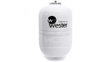 Бак мембранный расширительный WDV Premium для отопления 35 л 12 бар Wester 0-14-0390