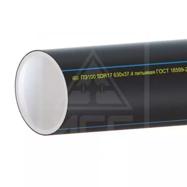 Труба ПЭ 100+ МУЛЬТИКЛИН ЭКО SDR17,6 d200х11,4 PN9,5